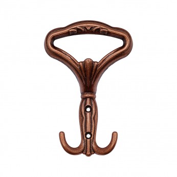 Закачалка за портманто и антре - 645, мед антик 14. Мебелни закачалки