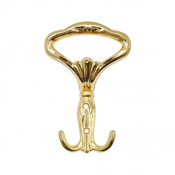 Закачалка за портманто и антре - 645, злато 14. Мебелни закачалки