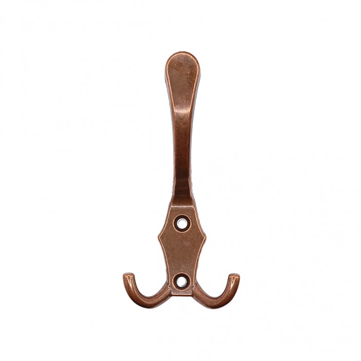 Закачалка за стена и мебели 725 - мед антик 14. Мебелни закачалки