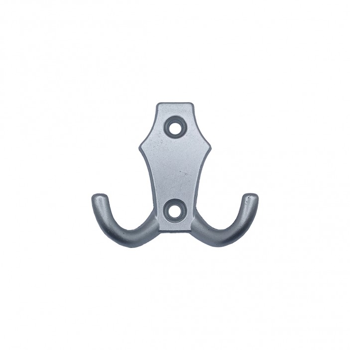 Стенна закачалка за дрехи - модел 730 - мат хром 14. Мебелни закачалки