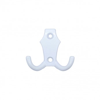 Стенна закачалка за дрехи - модел 730 - бяло