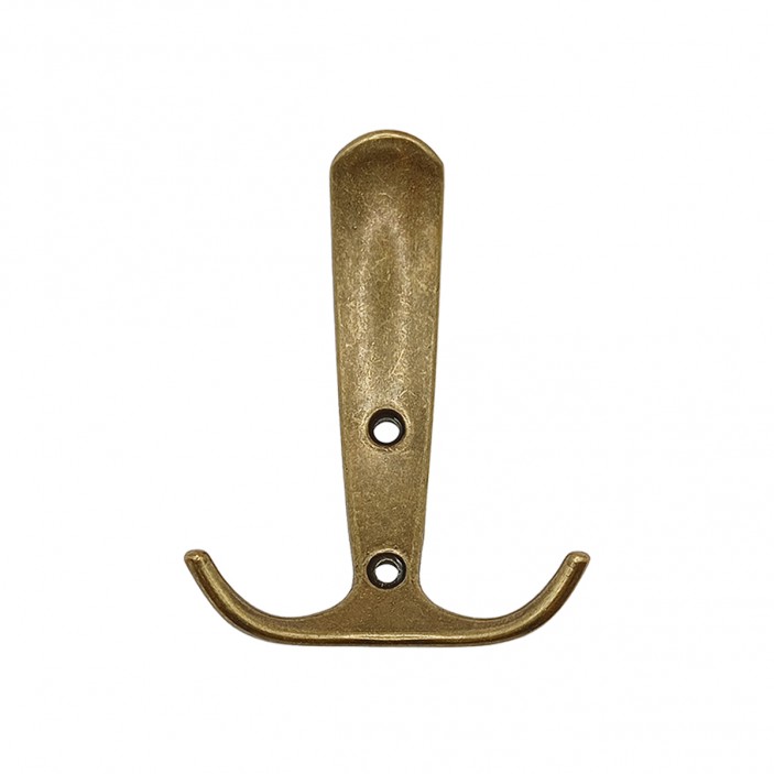 Мебелна закачалка 7520 - злато антик 14. Мебелни закачалки