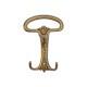 Furniture clothes hanger - 5041 - antique gold 14. Furniture hooks