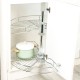 1/2 Two-Tier Corner Rotating Basket for Kitchen Cabinet 18. Kitchen cabinet mechanisms and racks