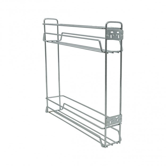 Бутилиера за вграждане, дълбочина 450 мм, различни ширини, тип „Еко“, с неподвижна монтажна планка. 18. Кухненски механизми за вграждане