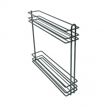 Механизъм за бутилки и препарати, дълбочина 500mm. за скрит монтаж, Антрацит 18. Кухненски механизми за вграждане