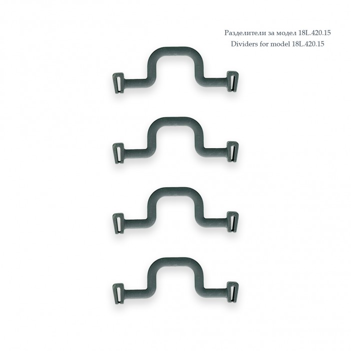 IVENTO Механизъм за бутилки и препарати за долен шкаф. Пълно изтегляне с успокоител. Цвят антрацит 18L.420. - 18. Кухненски механизми за вграждане IVENTO Механизъм за бутилки и препарати за долен шкаф. Пълно изтегляне с успокоител. Цвят антрацит 18. Кухненски механизми за вграждане