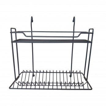 Hanging drying rack, black Kitchen cabinet mechanisms and racks
