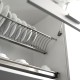 Stainless double dish rack 18L.824.40-99 - 18. Kitchen cabinet mechanisms and racks Stainless double dish rack 18. Kitchen cabinet mechanisms and racks