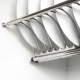 Stainless double dish rack 18L.824.40-99 - 18. Kitchen cabinet mechanisms and racks Stainless double dish rack 18. Kitchen cabinet mechanisms and racks