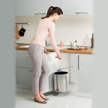 Алуминиев кош за вграждане - 11L 19. Аксесоари за кухня