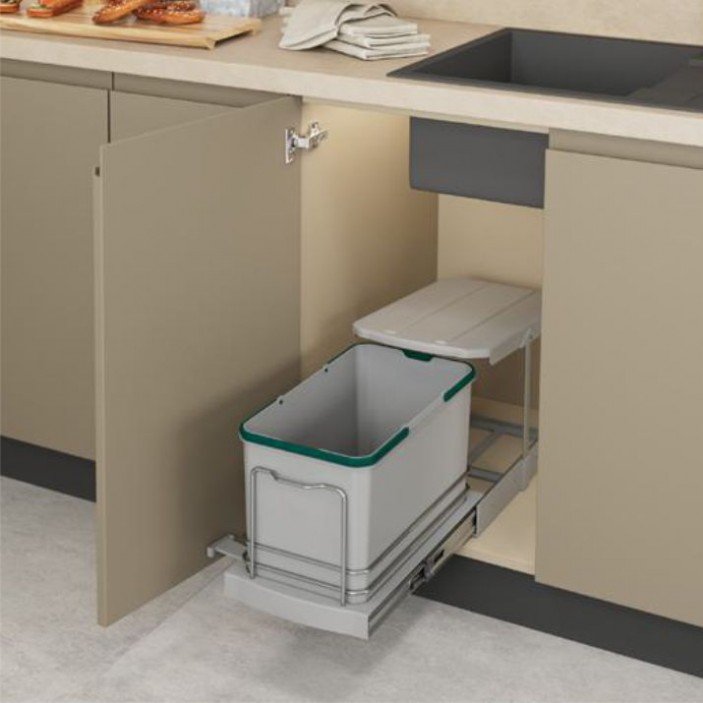 Кош за вграждане -  ПВЦ 16L Аксесоари за кухня