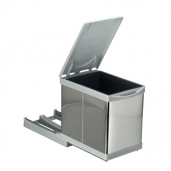 Вградено кошче за боклук с изтеглящ механизъм и един контейнер - 16 л. 19. Аксесоари за кухня