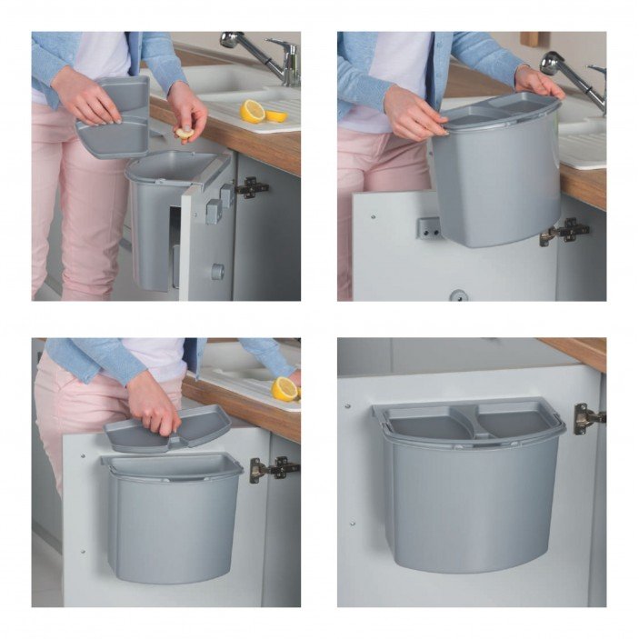 Hanging waste bin - 7L Kitchen accessories