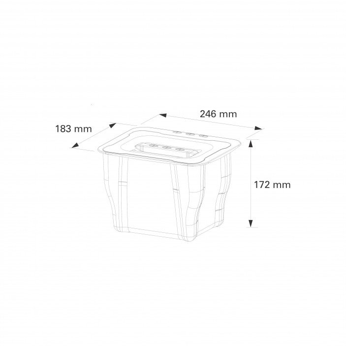 Koш за окачване - 5L Аксесоари за кухня