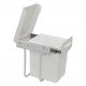 Bottom Mounted Bin - White - 20 L. (1 x 20 L.) Kitchen accessories