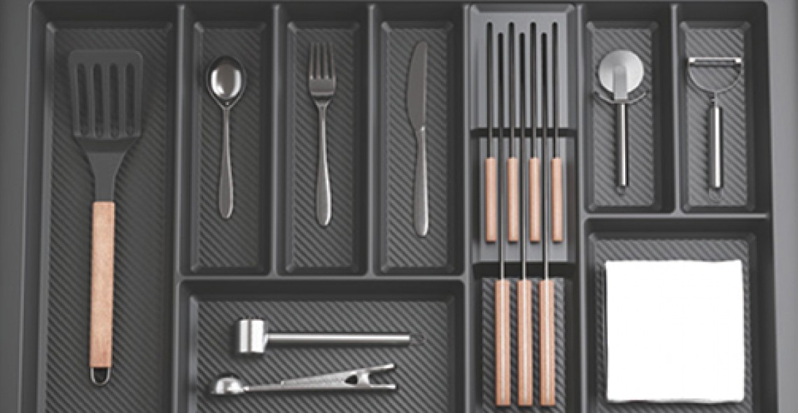 Small organizer, big order in the kitchen Small organizer, big order in the kitchen