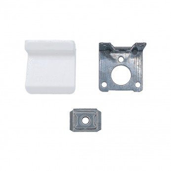 IVENTO LUX L-shaped cabinet hanger , white/brown 1.5mm.  Kitchen accessories