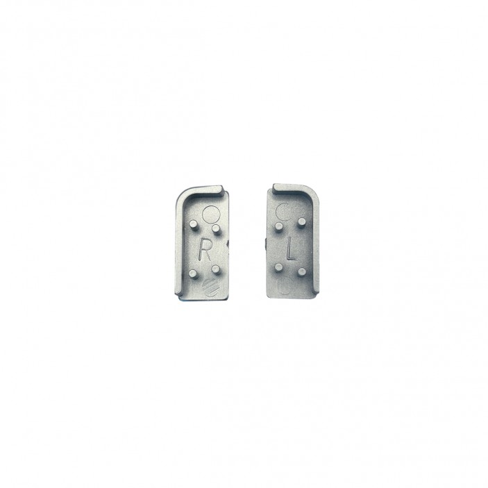 Тапа за Малка водобранна лайстна, мат хром Аксесоари за кухня