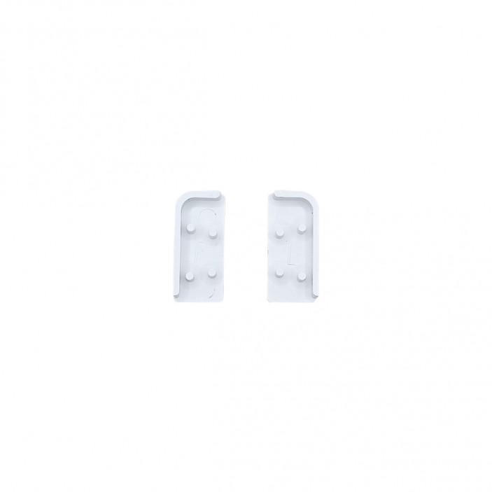 Тапа за Малка водобранна лайстна, бяло Аксесоари за кухня