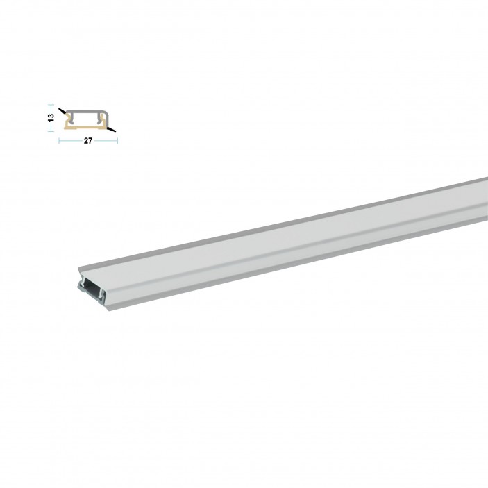 Малка водобранна лайстна, мат хром Аксесоари за кухня