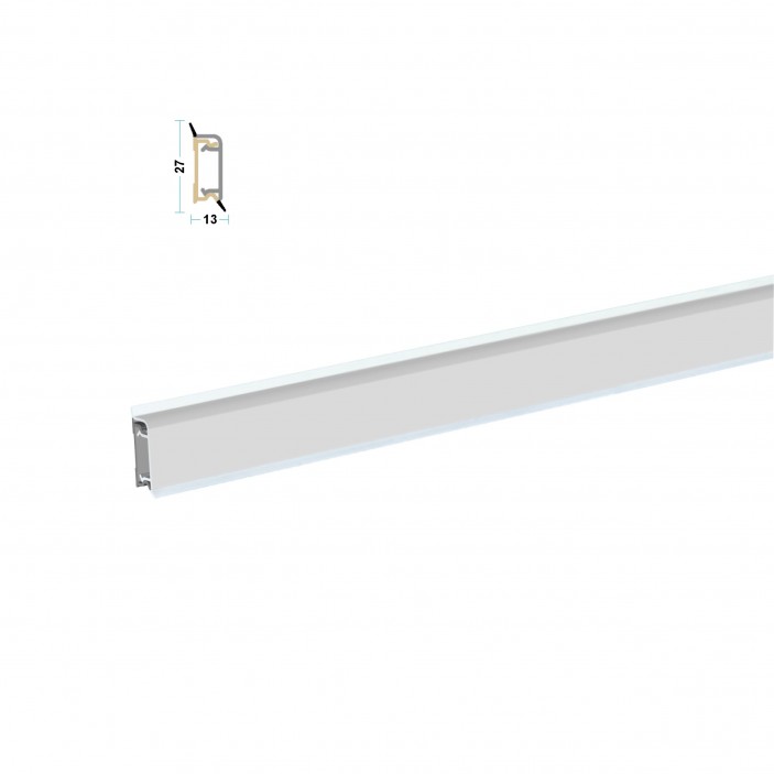 Малка водобранна лайстна, черно Аксесоари за кухня