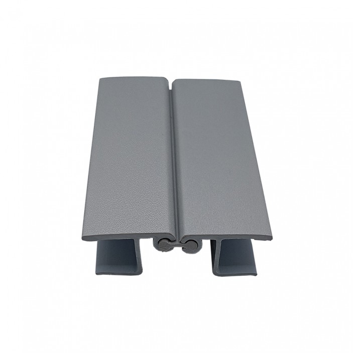 Flexible plinth corner H 10/12/15 matt chrome Kitchen accessories