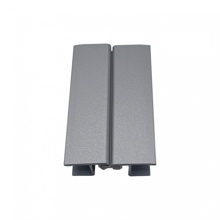 Flexible plinth corner H 10/12/15 matt chrome Kitchen accessories