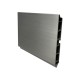 BRUSHED INOX Plinth smooth H 100 - 3.66 m Kitchen accessories