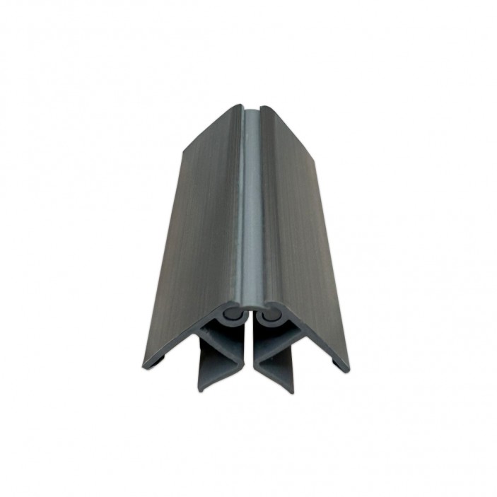 IVENTO Flexible plinth corner H 10/12/15 inox Kitchen accessories