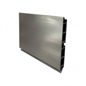 IVENTO PVC Plinth H 10/12/15 shampein inox, 4m