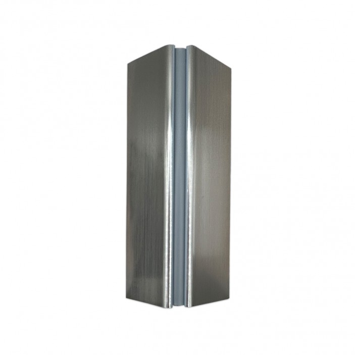 Чупещ Ъгъл за цокъл , ПВЦ 10 / 12 / 15 cm. Шампанско  Инокс Аксесоари за кухня