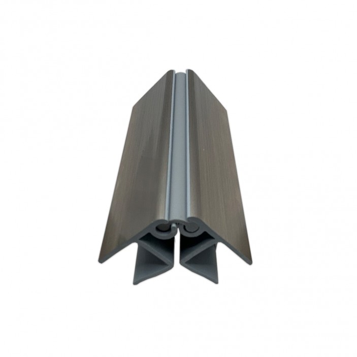 Чупещ Ъгъл за цокъл , ПВЦ 10 / 12 / 15 cm. Шампанско  Инокс Аксесоари за кухня