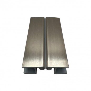 Чупещ Ъгъл за цокъл , ПВЦ 10 / 12 / 15 cm. Шампанско  Инокс Аксесоари за кухня