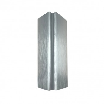Чупещ Ъгъл за цокъл , PVC BRUSHED ALUMINIUM