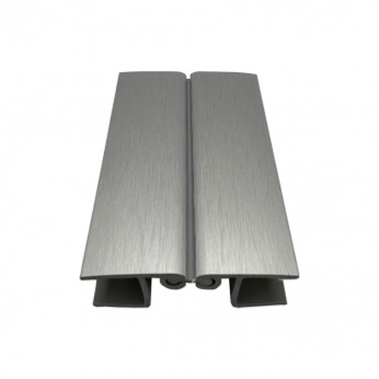 Чупещ Ъгъл за цокъл , PVC BRUSHED ALUMINIUM Аксесоари за кухня