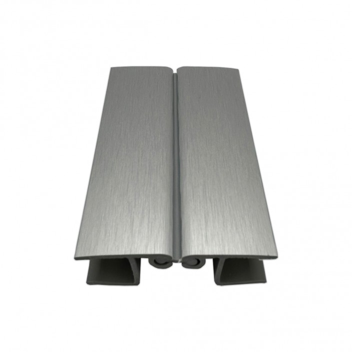 Чупещ Ъгъл за цокъл , PVC BRUSHED ALUMINIUM Аксесоари за кухня