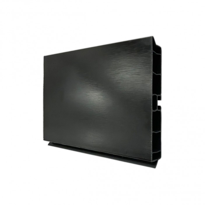 Цокъл гладък, PVC BRUSHED BLACK - 3,66 Аксесоари за кухня