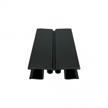 Ъгъл за цокъл чупещ, ПВЦ BRUSHED BLACK Аксесоари за кухня
