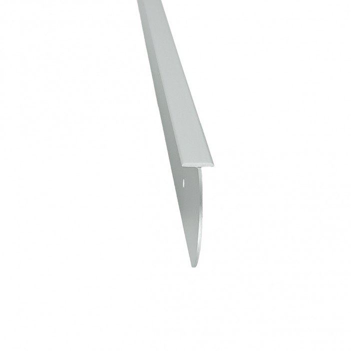 IVENTO Свързващ елемент за работен плот с овален профил. Т - образен, LUX, 20 - 40 мм, мат хром 19. Аксесоари за кухня