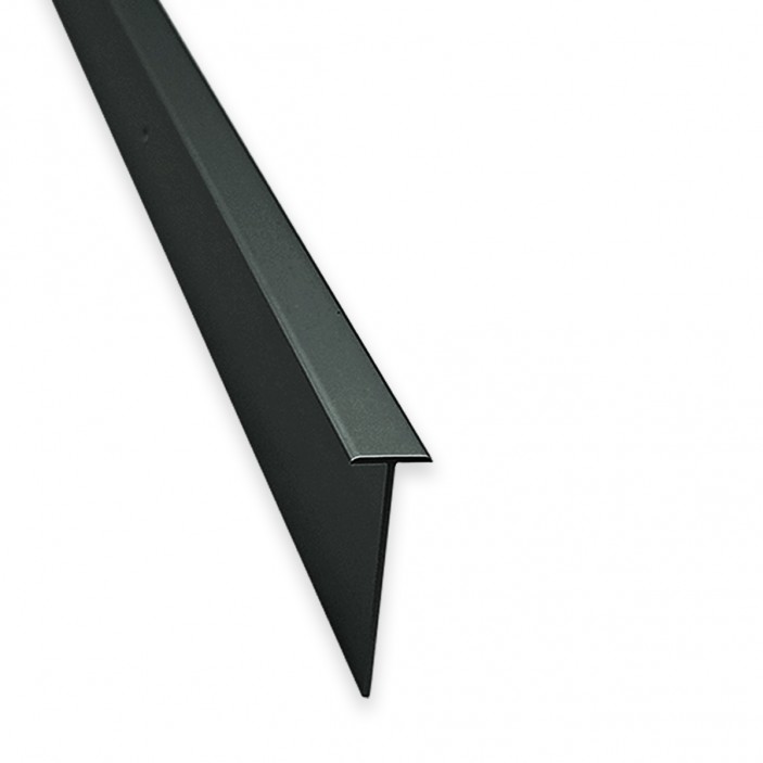 IVENTO Connecting T-shaped aluminum element LUX for worktop 30 or 40 mm, Black 19L.822.01-02 - 19. Kitchen accessories IVENTO Connecting T-shaped aluminum element LUX for worktop 30 or 40 mm, Black 19. Kitchen accessories