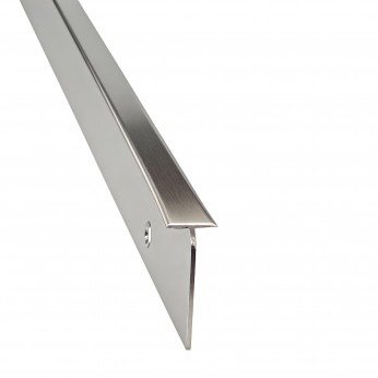 IVENTO Свързващ Т - образен алуминиев елемент LUX за работен плот 40 мм, инокс 19. Аксесоари за кухня