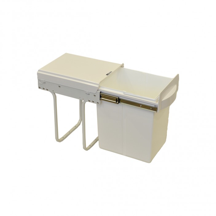 Bottom Mounted Bin - White - 20 L. (1 x 20 L.) Kitchen accessories