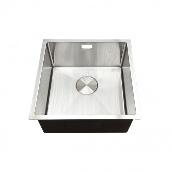 IVENTO Sink with siphon for installation under and above the counter. The special coating protects against scratches and ensures silent water drainage. Size 440x440x210 mm, 20. Kitchen sinks and vent hoods