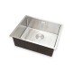 IVENTO Sink with siphon for installation under and above the counter. The special coating protects against scratches and ensures silent water drainage. Size 540x440x210 mm, 20. Kitchen sinks and vent hoods