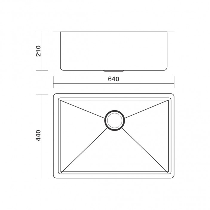 IVENTO Мивка със сифон за вграждане под и над плот. Специалното релефно покритие предпазва от надраскване и осигурява безшумно оттичане на водата. Размер 640х440х210 мм, Цвят черен (Embossed black) 20L.040.22 - 20. Мивки и аспиратори Хубави мивки за кухня IVENTO Мивка със сифон за вграждане под и над плот. Специалното релефно покритие предпазва от надраскване и осигурява безшумно оттичане на водата. Размер 640х440х210 мм, Цвят черен (Embossed black) 20. Мивки и аспиратори