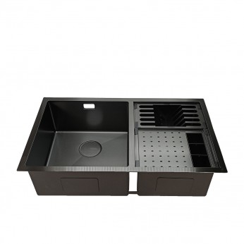 IVENTO Handmade multifunctional sink with attachments and durable nano coating 810x460x230 mm 20. Kitchen sinks and vent hoods