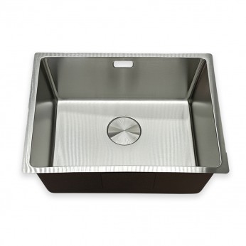 IVENTO Kitchen sink 050 for built-in installation with siphon. Size 540x440x200 mm, Inox 20. Kitchen sinks and vent hoods