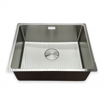 IVENTO Kitchen sink 050 for built-in installation with siphon. Size 540x440x200 mm, Inox 20. Kitchen sinks and vent hoods