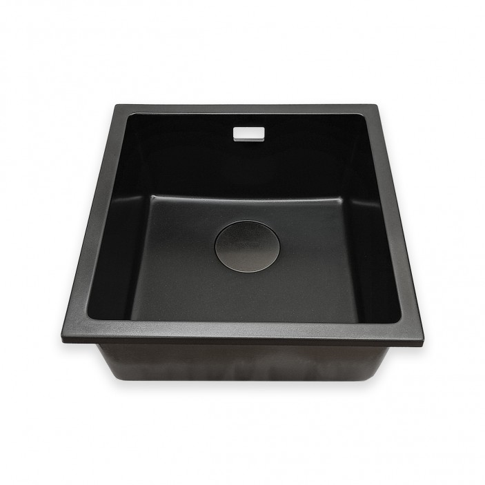 IVENTO Кухненска гранитна мивка 450x450x200 мм 20L.070.01 - 20. Kitchen sinks and vent hoods IVENTO Кухненска гранитна мивка 450x450x200 мм 20. Kitchen sinks and vent hoods